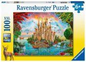 Ravensburger 100 Parça Puzzle Masal Şatosu 132850 - 1