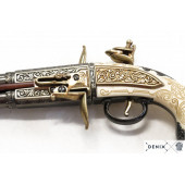 Denix Koleksiyon Grubu-ÇİFT NAMLULU TERS ÇEVİRME TABANCASI, BİRLEŞİK KRALLIK, 1750-JDNX1264 thumbnail 5