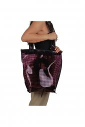 Glipet Omuz Askılı Şeffaf Kedi-köpek Taşıma Çantası 41*39*14 Cm 6 Kg Rainbow Mor - 2