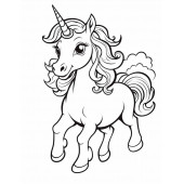 Sevimli Unicorn Boyama Kitap Seti (2 Kitap) thumbnail 3