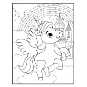 Sevimli Unicorn Boyama Kitap Seti (2 Kitap) thumbnail 8