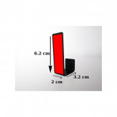 Risingmaber Yapışkanlı Askılık Kapı Arkası Bornoz Askılığı 5 adet - 1