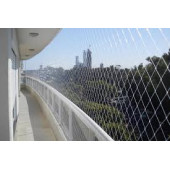 Balkon Kuş Kedi Filesi 3X5 Metre Koruma GüvenliK Ağı Kopmaz Yırtılmaz 2,5cm Göz Aralık - 2