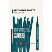 Mat Likit KalemFLORMAR  Eyeliner (YEŞİL) - 5