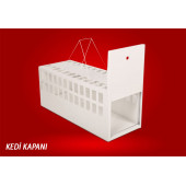 Kedi Canlı Yakalama Kapanı Kafesi Metal Kırılmaz - 1