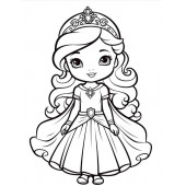 Kızlar İçin Prenses Boyama Kitap Seti (4 Kitap) - 2