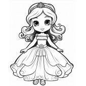 Kızlar İçin Prenses Boyama Kitap Seti (4 Kitap) - 3