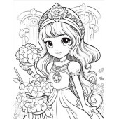 Kızlar İçin Prenses Boyama Kitap Seti (4 Kitap) - 5