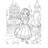 Kızlar İçin Prenses Boyama Kitap Seti (4 Kitap) - 7