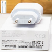 Orjinal Apple iPhone 11 Pro 20W Hızlı Şarj Aleti Seti USB-C MHJE3TU-A + MQGJ2ZM/A (Kablo Dagil) - 4