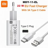 Orjinal Xiaomi Poco F3 / Poco X3 Pro / Poco X3 Nfc Type C MDY11EF Hızlı Şarj cihazı - 1