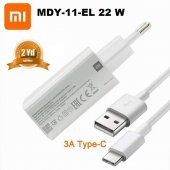 Orjinal Xiaomi Mi Mix 4 Type-C Turbo Data Kablo ve MDY11EF Hızlı Şarj cihazı - 1