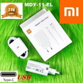 Orjinal Xiaomi Poco X3 Type-C Turbo Data Kablo ve MDY11EF Hızlı Şarj cihazı thumbnail 1