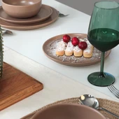 Keramika Nordic Mat Toprak Taupe Yemek Takımı 18 Parça 6 Kişilik 977 - 9