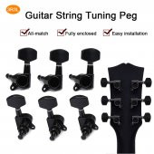 Fluid MHA10B Akustik Gitar Burgusu 3+3 Set + Vida Somun Pul - 1