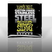 Ernie Ball P02246 Stainless Steel Regular Slinky 10-46 Elektro Gitar Teli thumbnail 1