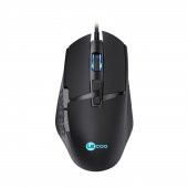 Lenovo Lecoo MG1101 6400 DPI 8 Tuşlu Kablolu RGB LED Aydınlatmalı Gaming Mouse - 1