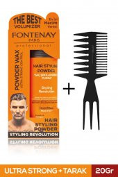 FONTENAY SAÇ ŞEKİLLENDİRİCİ PUDRA TOZ WAX ULTRA STRONG TURUNCU 20GR + ŞEKİL TARAĞI 2Lİ SET thumbnail 1