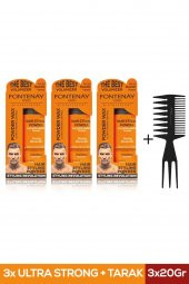 FONTENAY SAÇ ŞEKİLLENDİRİCİ PUDRA TOZ WAX ULTRA STRONG TURUNCU 20GR X3 + ŞEKİL TARAĞI 4LÜ SET thumbnail 1
