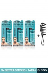 FONTENAY SAÇ ŞEKİLLENDİRİCİ PUDRA TOZ WAX MAT EFFECT MAVI 20GR X3 + ŞEKİL TARAĞI 4LÜ SET thumbnail 1