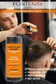 Fontenay Saç Şekillendirici Pudra Toz Wax Ultra Strong Turuncu + Şekil Tarağı + Saç Spreyi 400ml 3'Lü Set 2 - 3