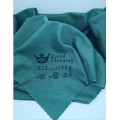 Ultra Mikrofiber Temizlik. Royal Cleaning Cam Ve Araba Bezi (YEŞİL) 58x65 Cm - 1