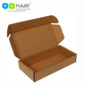 HAAY AMBALAJ 16,5x15x7,5 Cm Kraft Kapaklı Kilitli Kutu (25 ADET) - 2