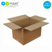 HAAY AMBALAJ 35x25x30 Cm Çift Oluklu A-Box Koli 10 ADET thumbnail 1