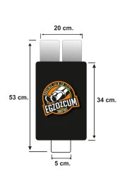 50 mm. Çiftli Yassı Krom sessiz Egzoz eksoz Çıkışı thumbnail 6