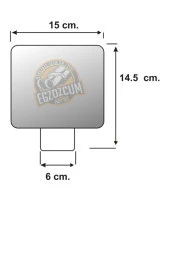 Kare Krom Dolu Egzoz Eksoz Ucu Sessiz thumbnail 5