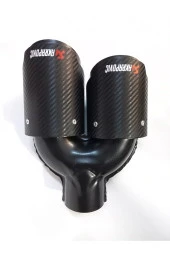 Akrapovıc 90 Mm, Sol Egzoz Ucu Uyumlu thumbnail 1