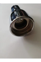 51 mm. Islık Sesli nikelaj Egzoz Ucu thumbnail 1