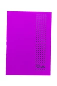 çizgili 100 yaprak plastik kapak a4 boy defter - 2