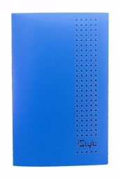 kareli  40 yaprak plastik kapak a4 boy defter - 6