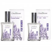 Clean Rose  Isparta Lavanta Parfüm Seti 40 ml+ 40 ml (Kadın ve Erkek) - 1
