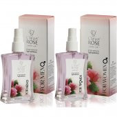 Isparta Gül Parfüm Seti 40 ml+ 40 ml (Kadın ve Erkek) - 1