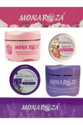Gül Ve Lavanta Krem Seti (1 Adet 250 Ml+ 40 Ml Gül + 1 Adet 250 Ml +40 Ml Lavanta Kremi) - 1