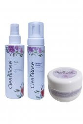 Gül Özlü Sıkılaştırıcı Tonik+yüz Temizleme Köpüğü+dudak Balm -cilt Temizleme Ve Bakım Seti - 1