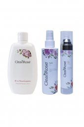 Unisex El Vüvut Losyonu 200 ml  Doğal Gül Sütü 200 ml Sıkılaştırıcı Tonik 150 ml - 1