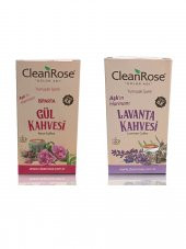 Clean Rose  Aşkın Harmanı Yumuşak İçimli Isparta Gül ve Lavanta Kahvesi (200 gr+200 gr) - 1