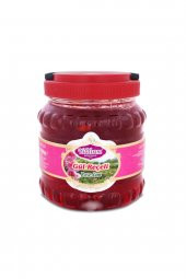 Kırmızı Renkli Gül Reçeli Pvc Kavanoz 1900 gr - Isparta - 1