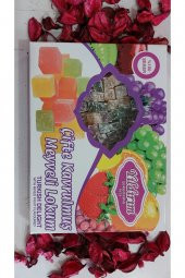 Meyveli Çifte Kavrulmuş Lokum 200gr - 1