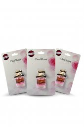 Gül Araç Kokusu 3 Adet - 1