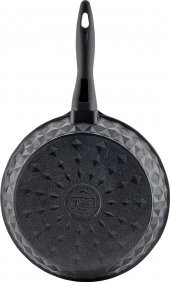 Taç Bella Döküm Tava 28 Cm Siyah - 2