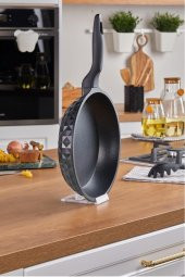Taç Bella Döküm Tava 28 Cm Siyah - 3