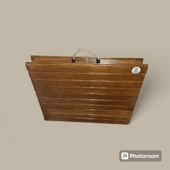 Katlanabilir Ahşap Yer Sofrası Masası 80x120x35 - Organizasyon Masası - 2