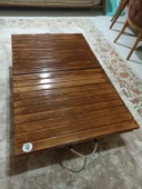 Katlanabilir Ahşap Yer Sofrası Masası 80x120x35 - Organizasyon Masası - 1