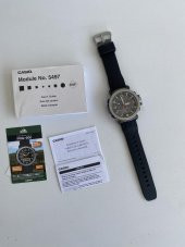 Casio Pro Trek 51mm Silikon Kordon Erkek Kol Saati PRG-600-1CR - 11
