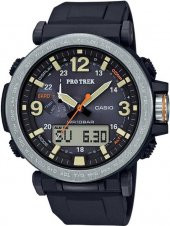 Casio Pro Trek 51mm Silikon Kordon Erkek Kol Saati PRG-600-1CR - 1