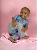 Minique Sevimli Fare Pembe Bebek Tulumu - 3